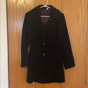 Black Wool Coat